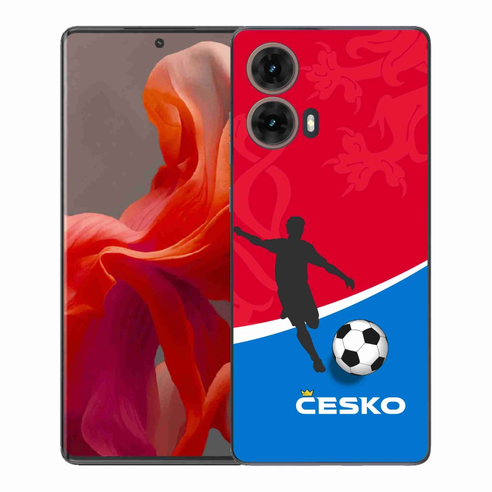 Gélový kryt mmCase na Motorola Moto G85 5G - futbal Česko