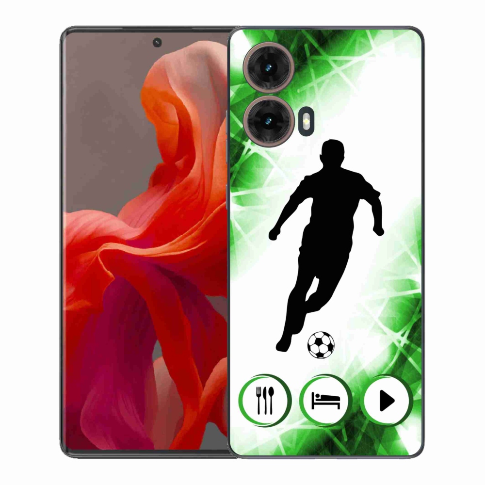 Gélový kryt mmCase na Motorola Moto G85 5G - futbalista