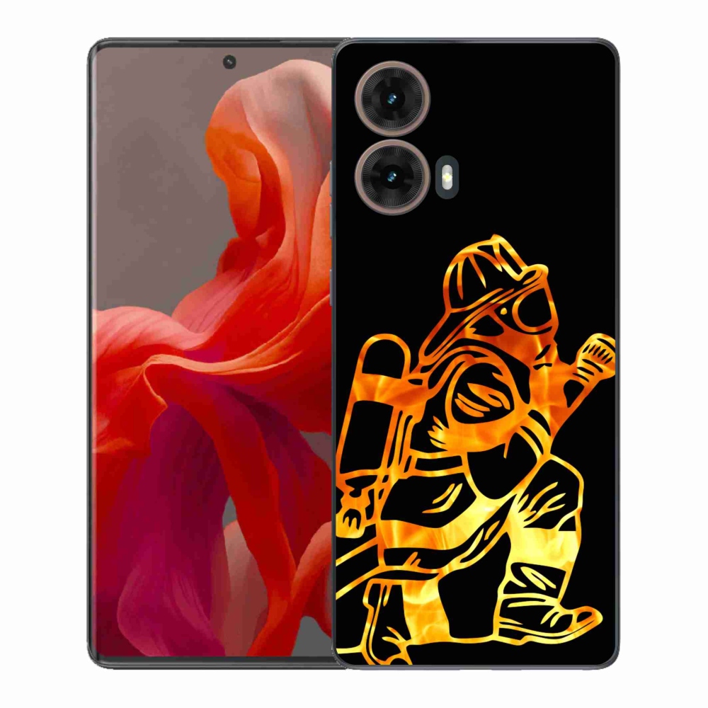 Gélový kryt mmCase na Motorola Moto G85 5G - hasič 1