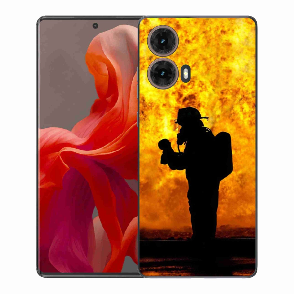 Gélový kryt mmCase na Motorola Moto G85 5G - hasič