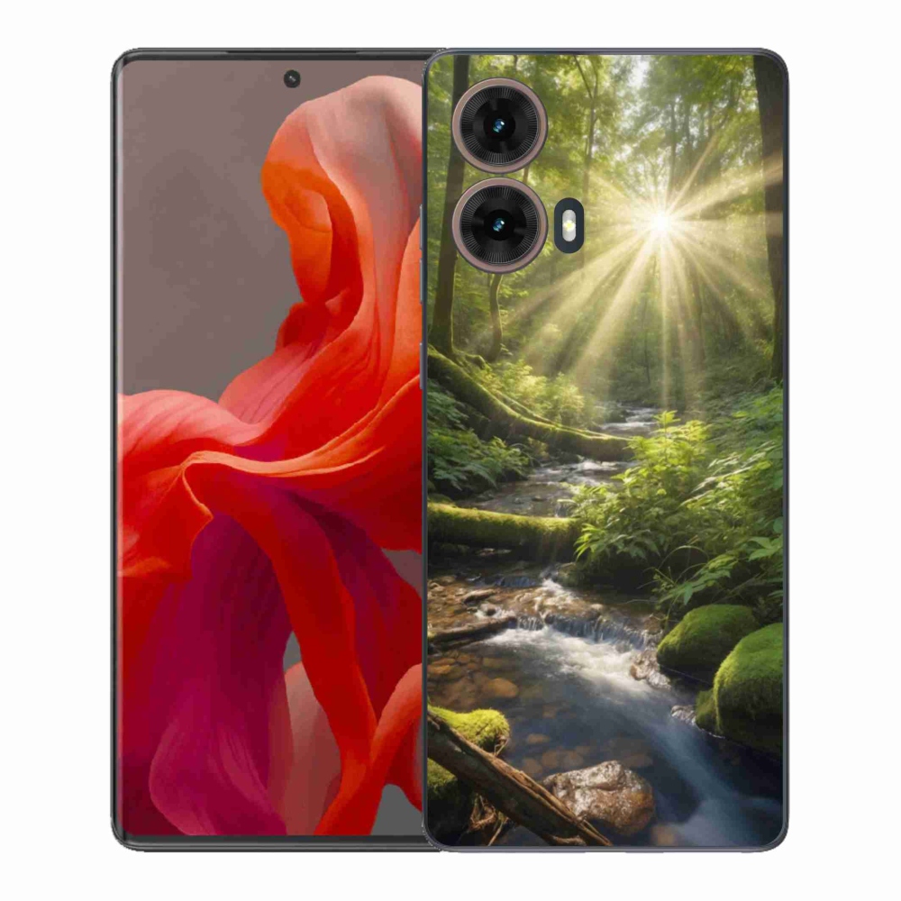 Gélový kryt mmCase na Motorola Moto G85 5G - hlbina lesa