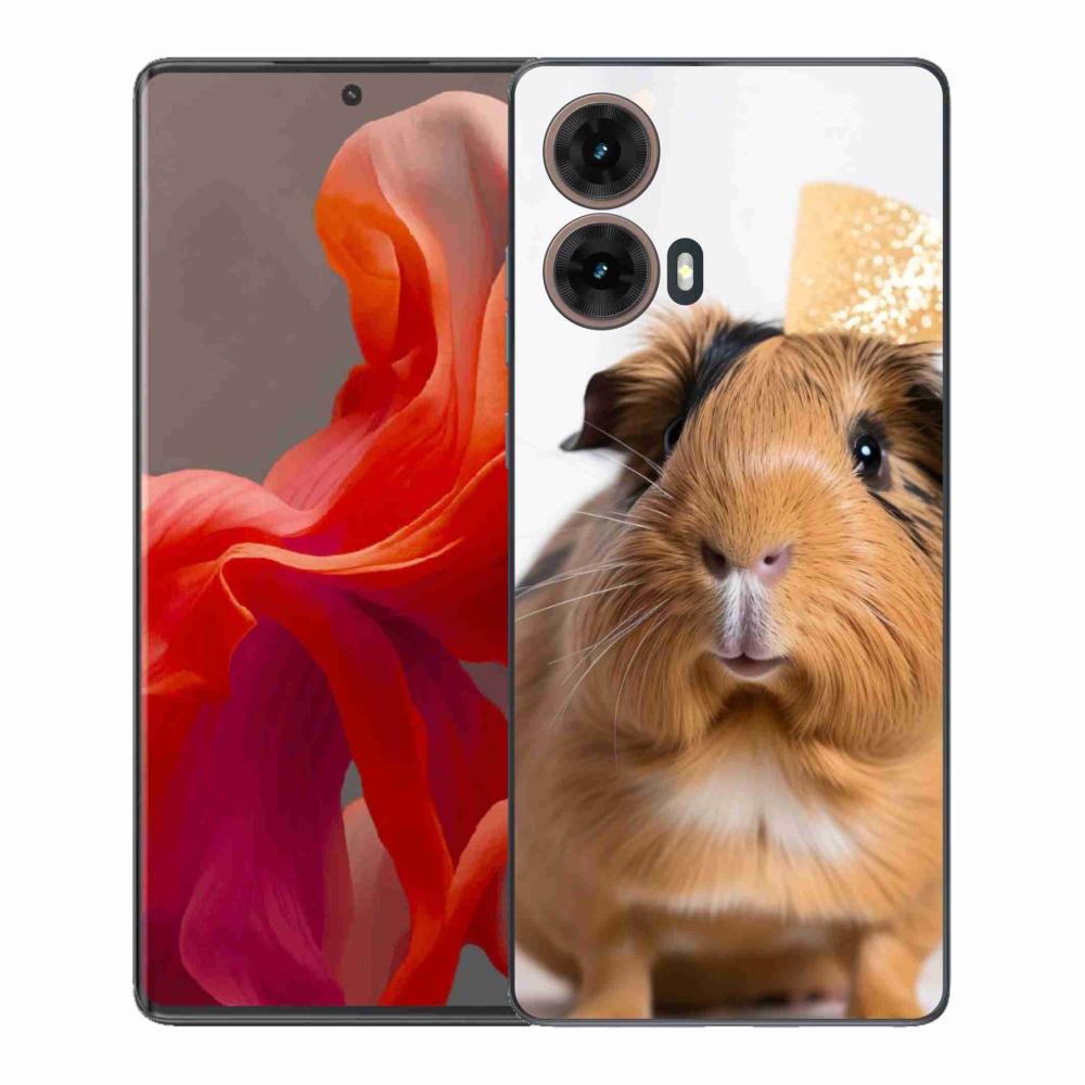 Gélový kryt mmCase na Motorola Moto G85 5G - hnedé morča