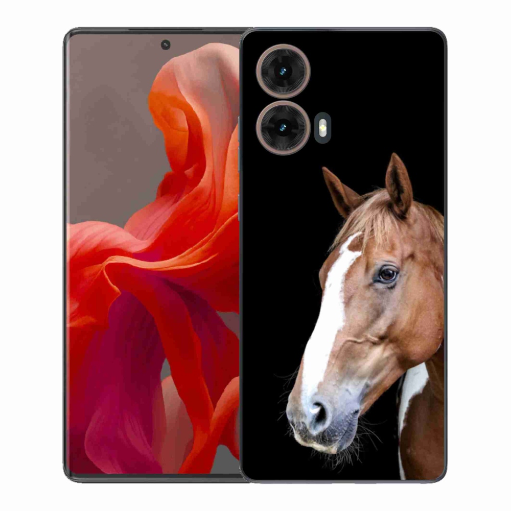 Gélový kryt mmCase na Motorola Moto G85 5G - hnedý kôň 3