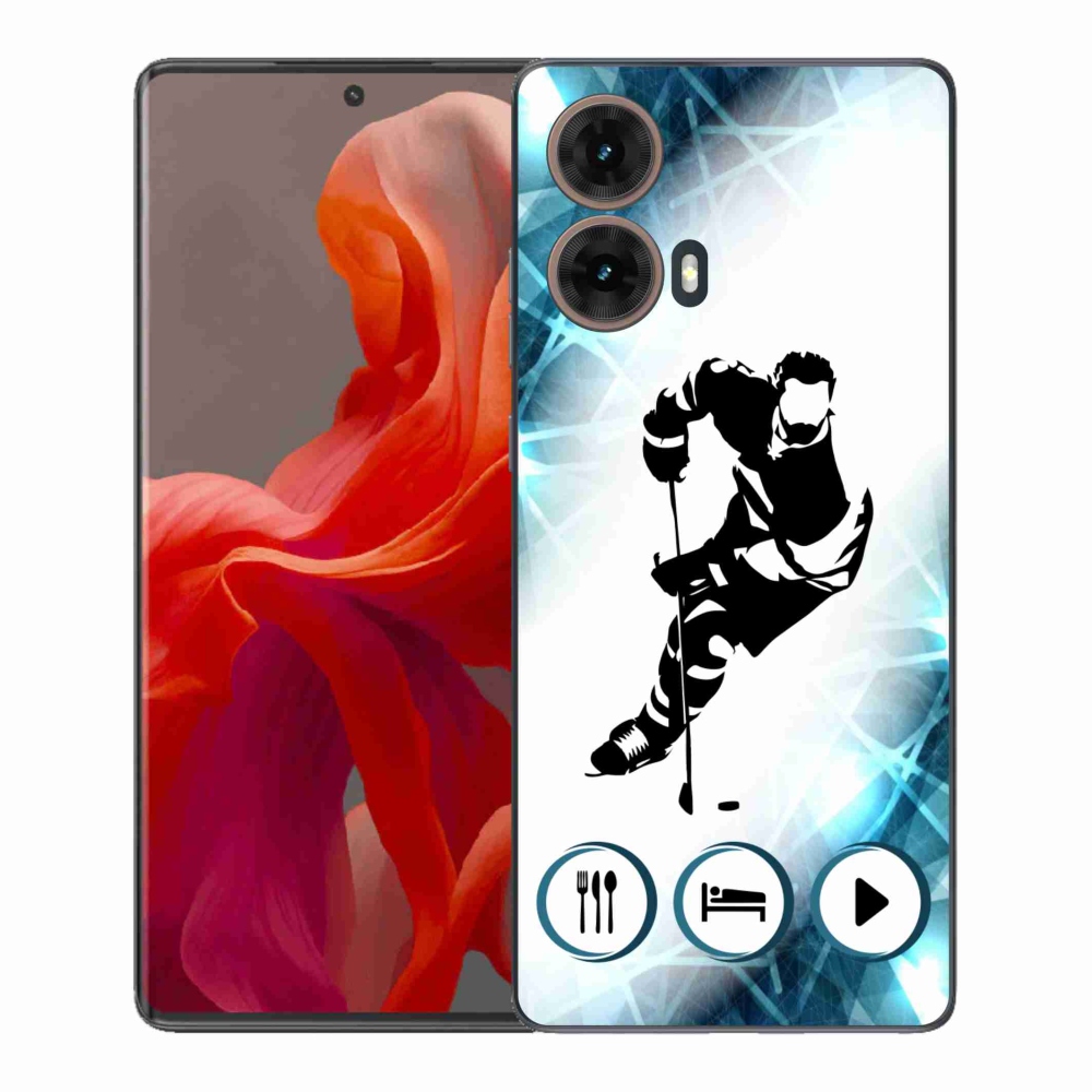 Gélový kryt mmCase na Motorola Moto G85 5G - hokej 1