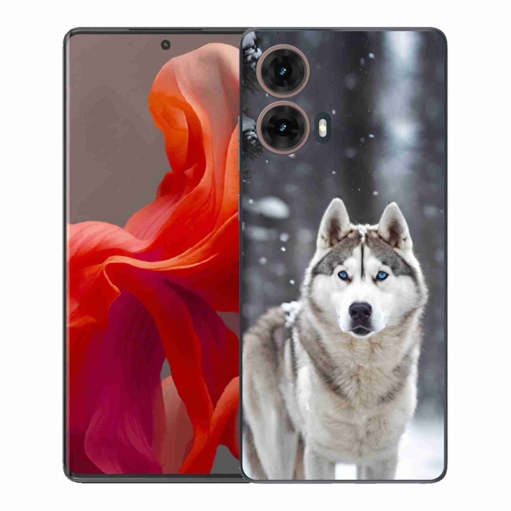 Gélový kryt mmCase na Motorola Moto G85 5G - husky 2