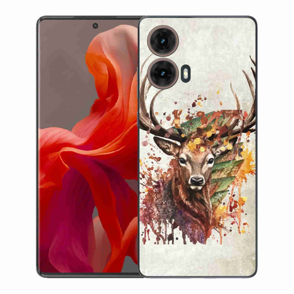 Gélový kryt mmCase na Motorola Moto G85 5G - jeleň 1