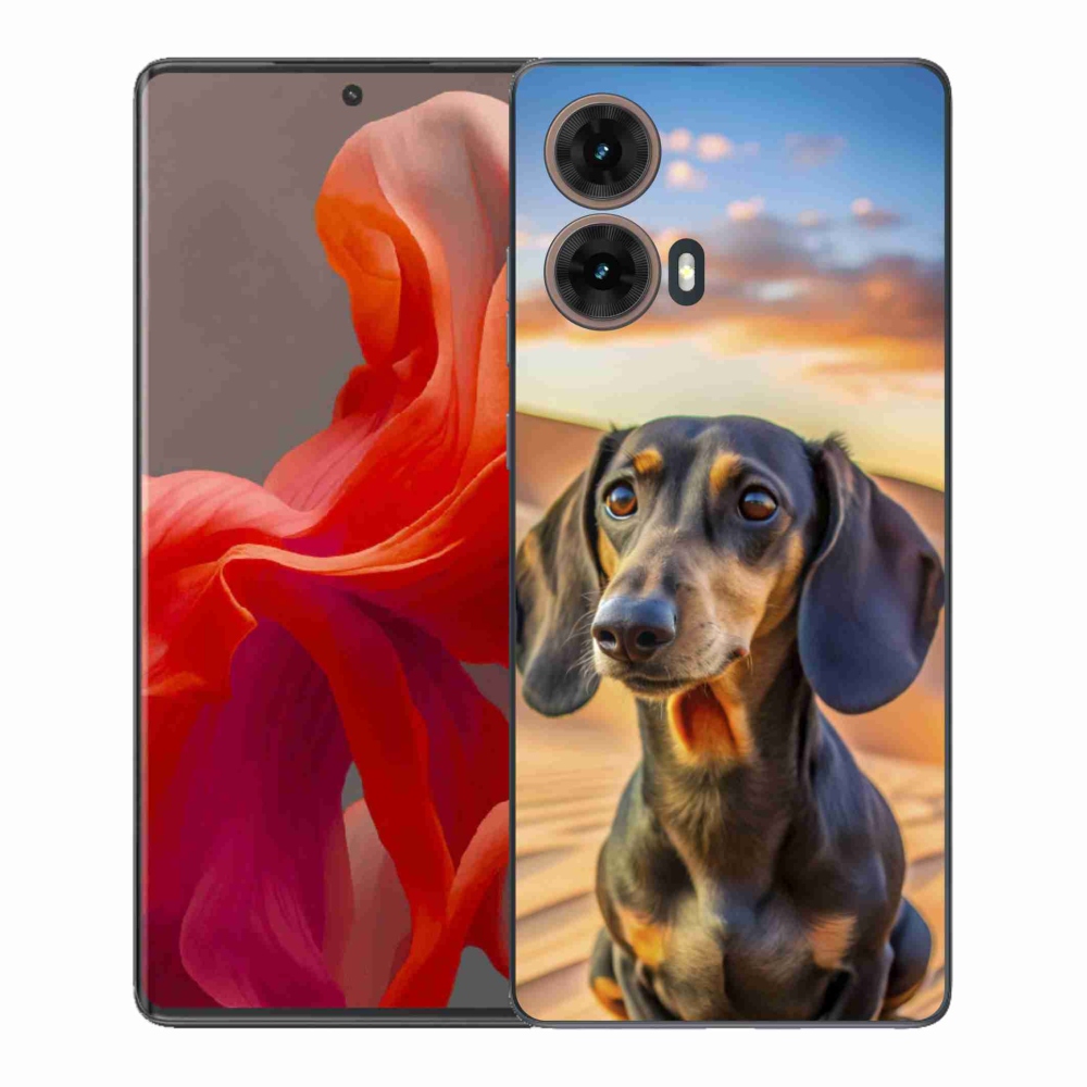 Gélový kryt mmCase na Motorola Moto G85 5G - jazvečík 3