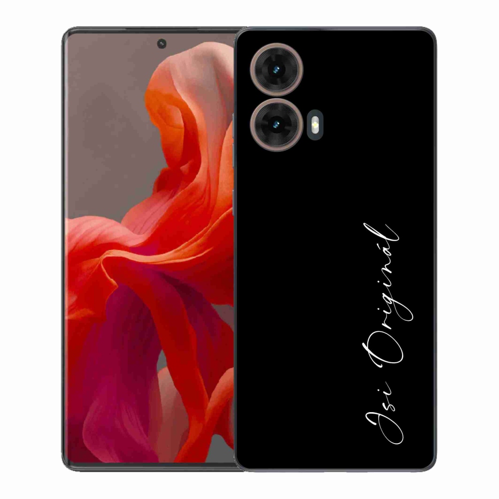 Gélový kryt mmCase na Motorola Moto G85 5G - si originál čierne pozadie