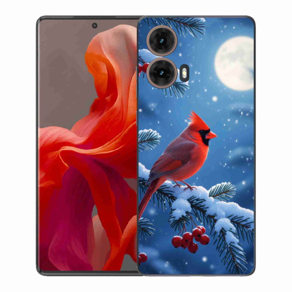 Gélový kryt mmCase na Motorola Moto G85 5G - kardinál červený