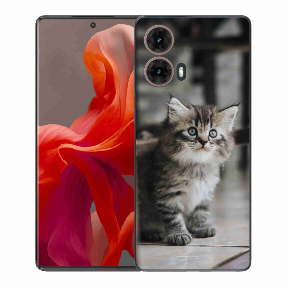 Gélový kryt mmCase na Motorola Moto G85 5G - mačiatko