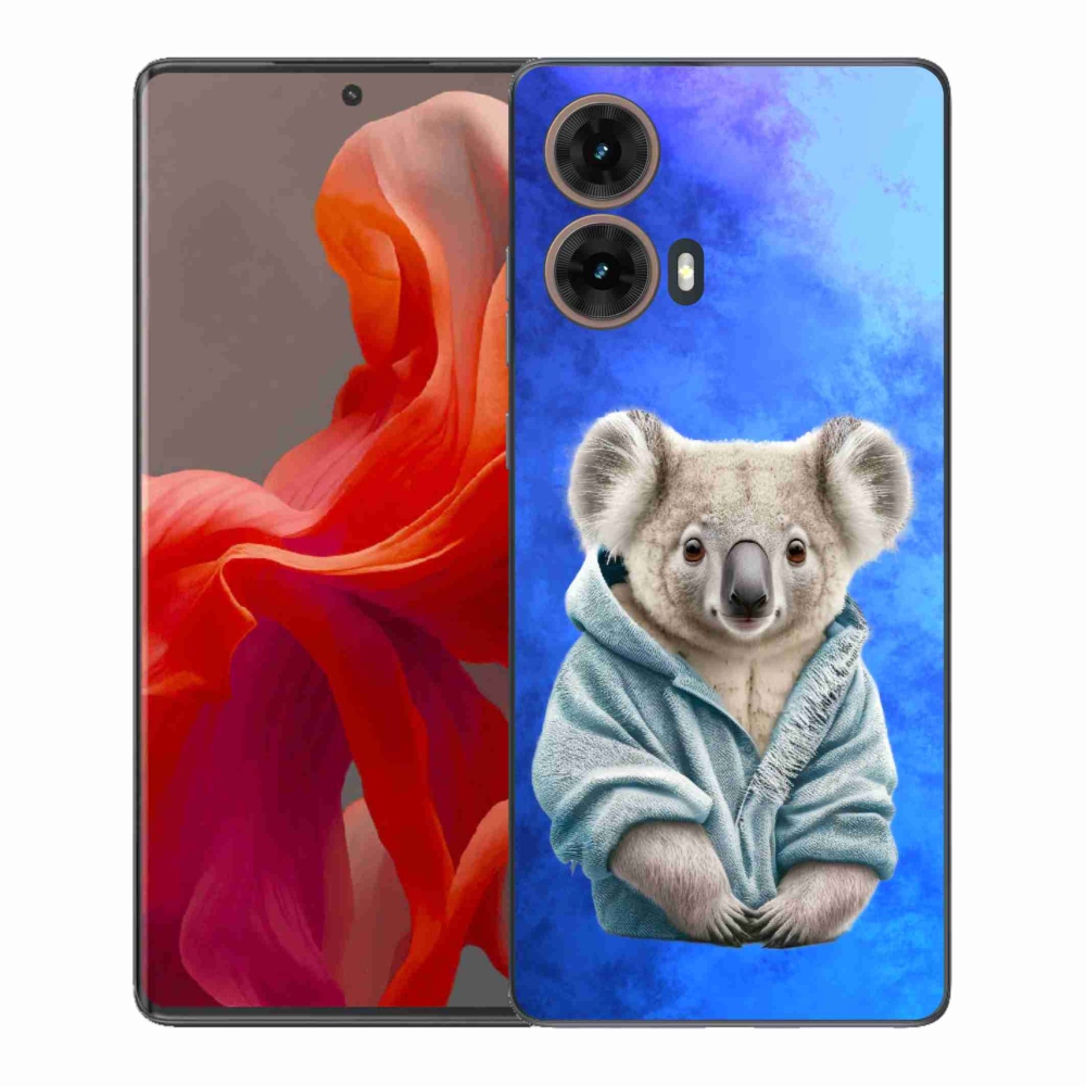 Gélový kryt mmCase na Motorola Moto G85 5G - koala vo svetri