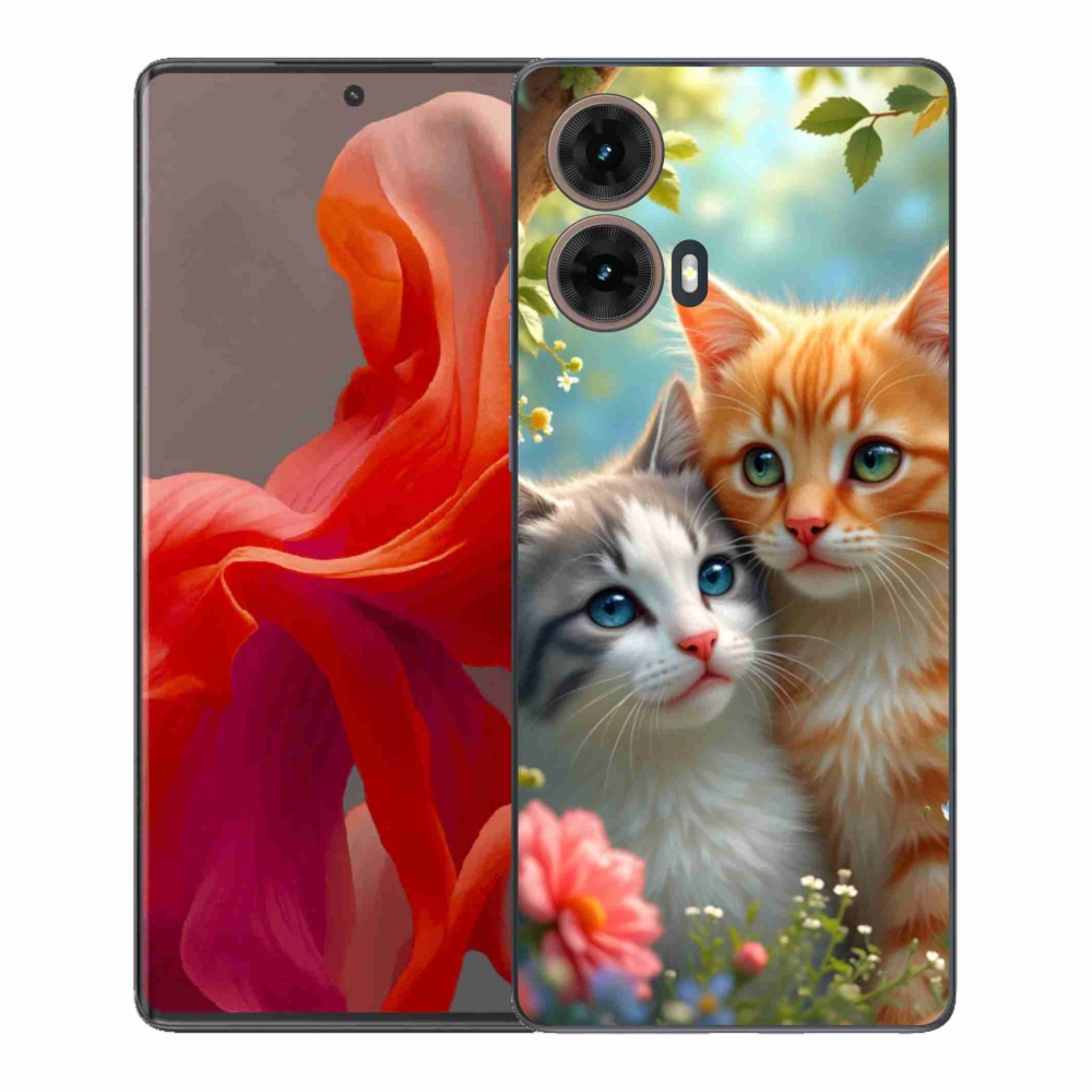 Gélový kryt mmCase na Motorola Moto G85 5G - mačacia láska 2