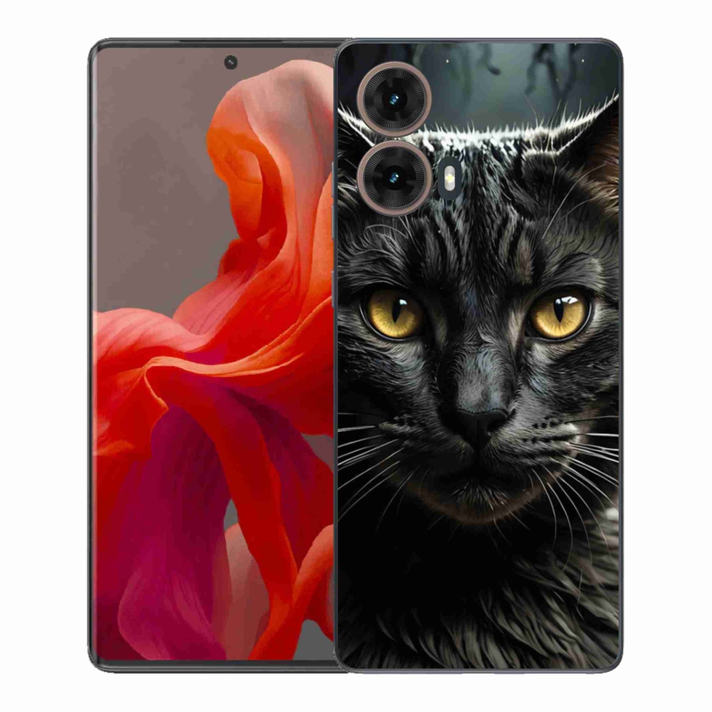 Gélový kryt mmCase na Motorola Moto G85 5G - mačacie pohľad 3
