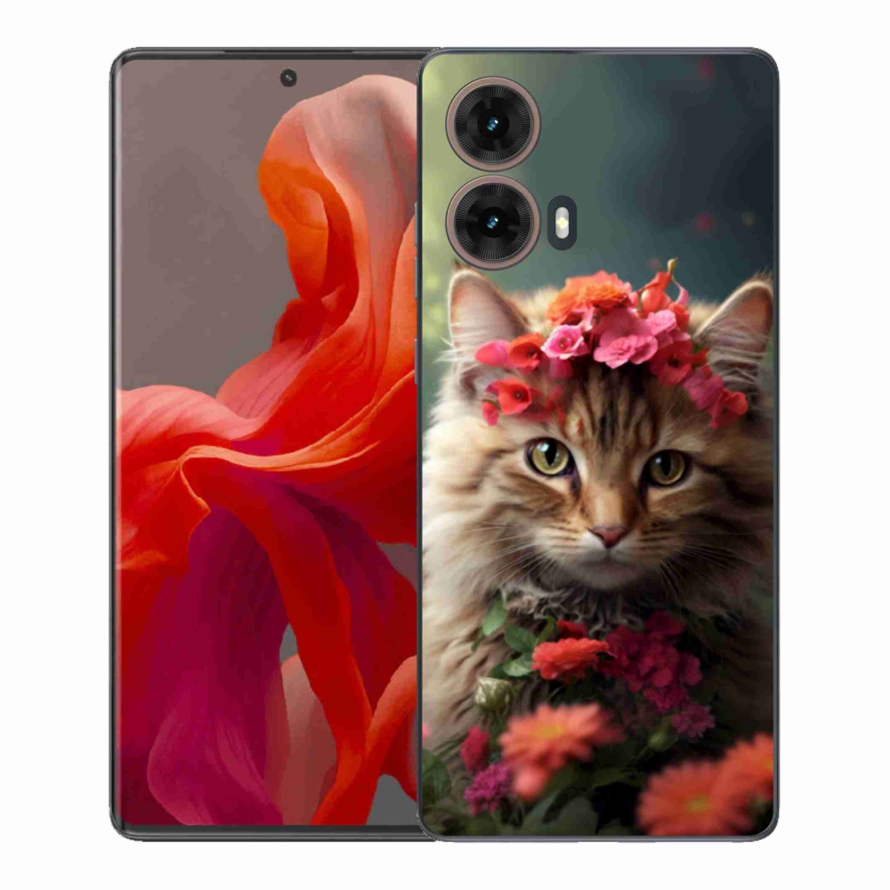 Gélový kryt mmCase na Motorola Moto G85 5G - mačacia princezná
