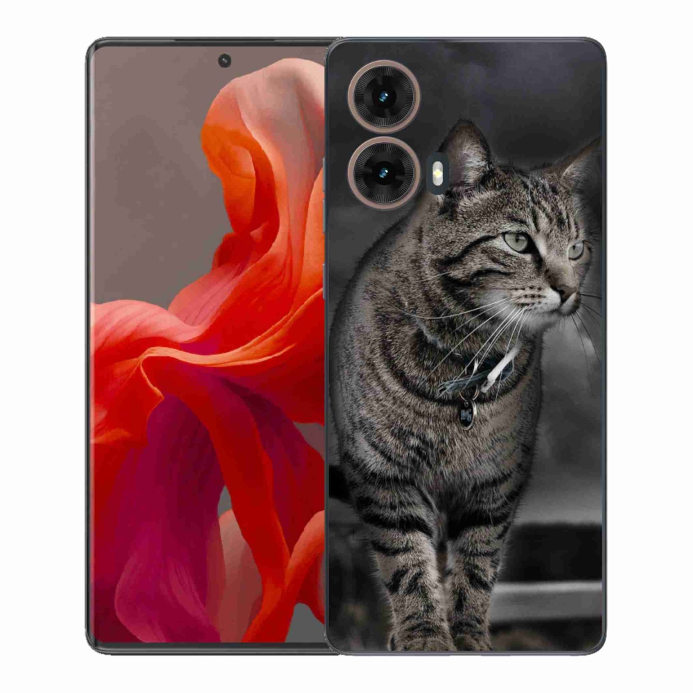 Gélový kryt mmCase na Motorola Moto G85 5G - mačka