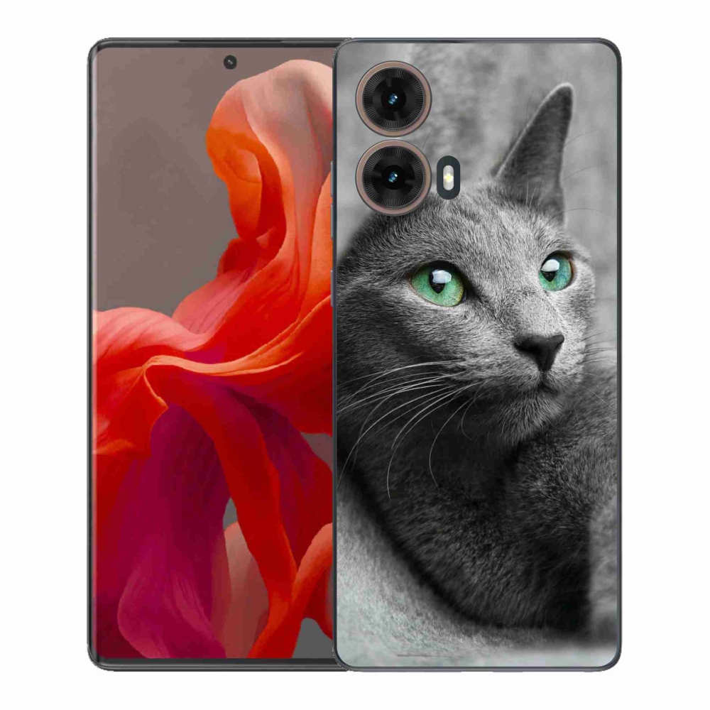 Gélový kryt mmCase na Motorola Moto G85 5G - mačka 2