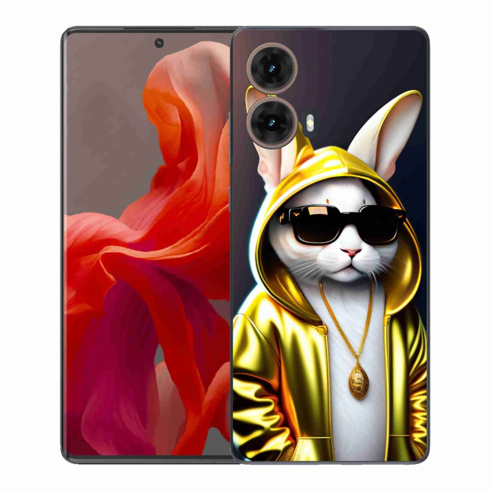 Gélový kryt mmCase na Motorola Moto G85 5G - mačka boss