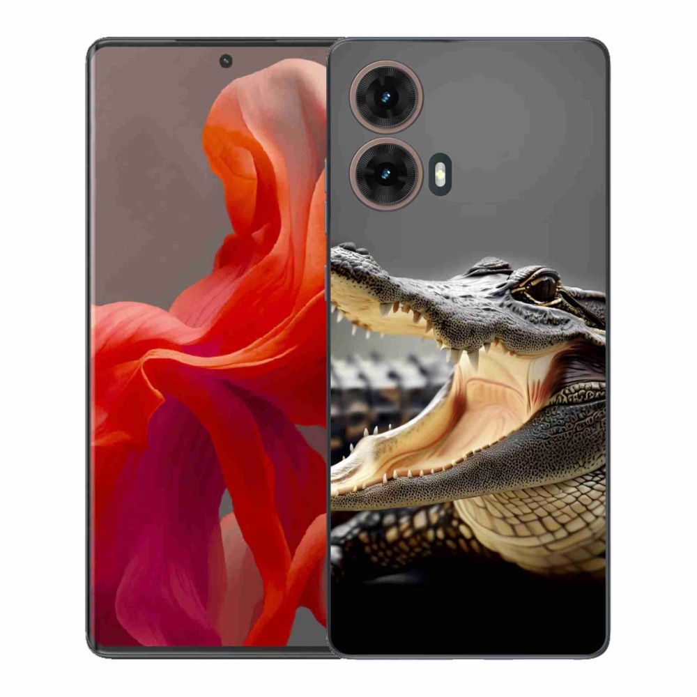 Gélový kryt mmCase na Motorola Moto G85 5G - krokodíl