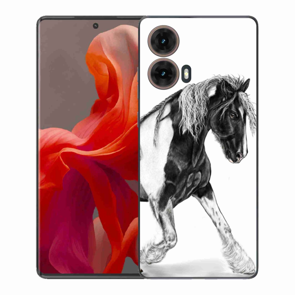 Gélový kryt mmCase na Motorola Moto G85 5G - kôň