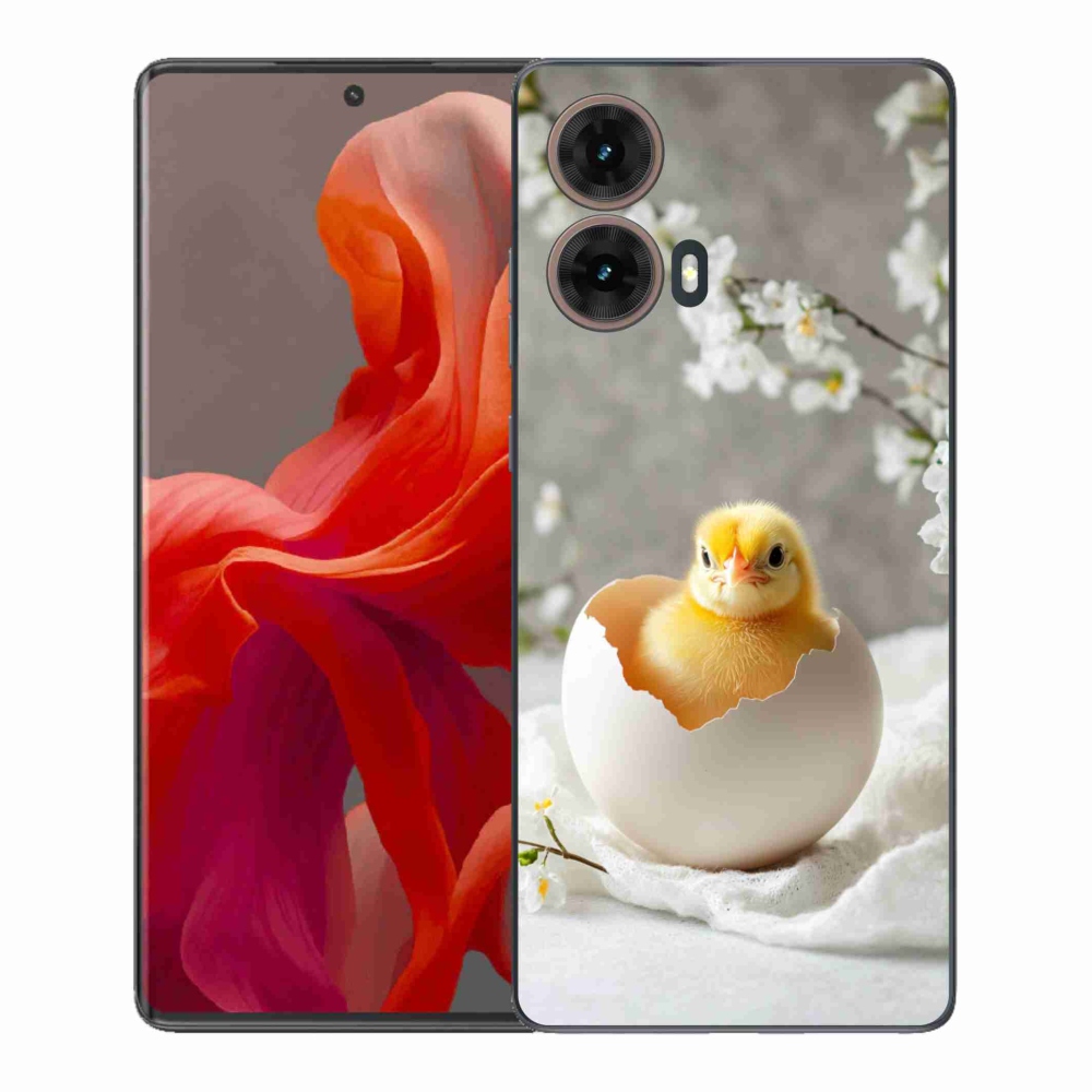 Gélový kryt mmCase na Motorola Moto G85 5G - kuriatko