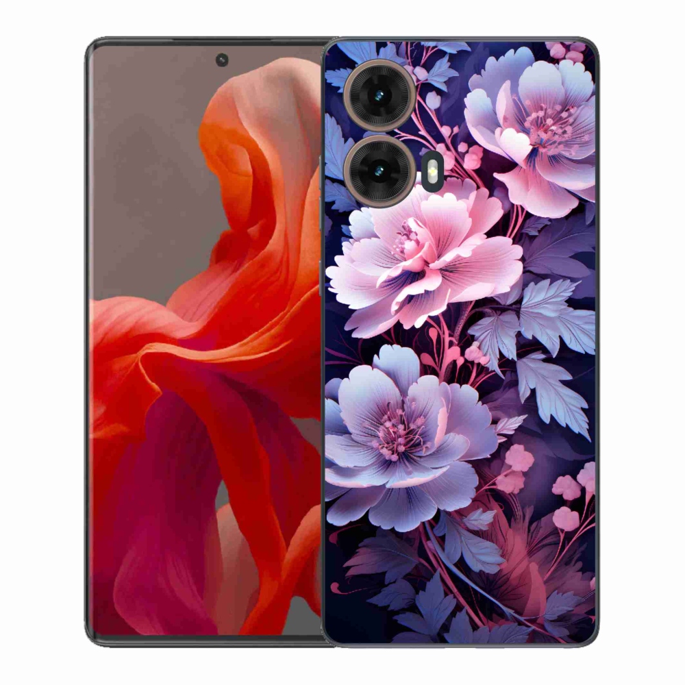 Gélový kryt mmCase na Motorola Moto G85 5G - kvety 11