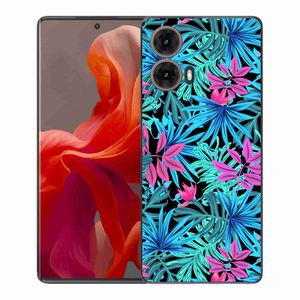 Gélový kryt mmCase na Motorola Moto G85 5G - kvety 3