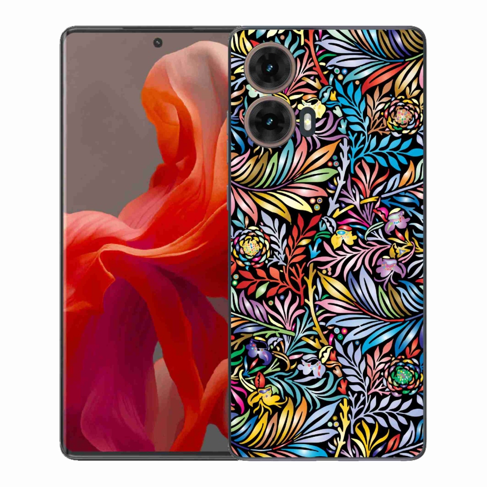 Gélový kryt mmCase na Motorola Moto G85 5G - kvety 5