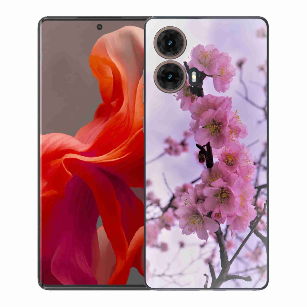 Gélový kryt mmCase na Motorola Moto G85 5G - kvety 7