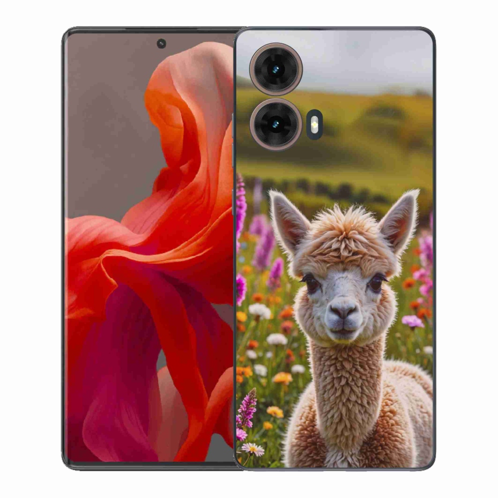 Gélový kryt mmCase na Motorola Moto G85 5G - lama na lúke
