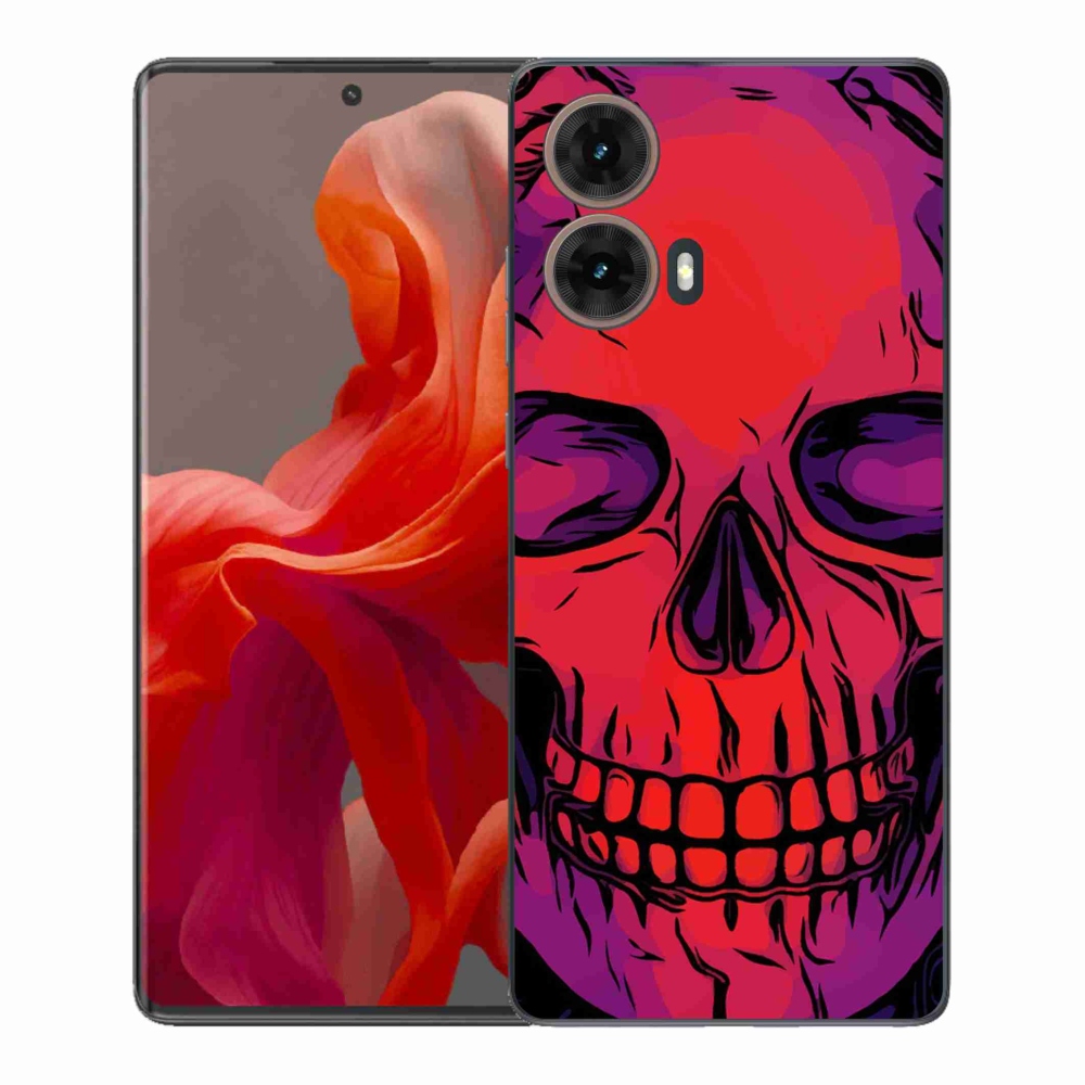 Gélový kryt mmCase na Motorola Moto G85 5G - lebka