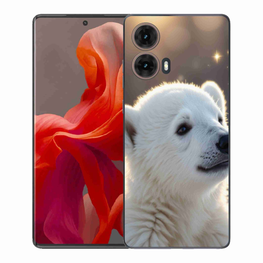 Gélový kryt mmCase na Motorola Moto G85 5G - ľadový medveď