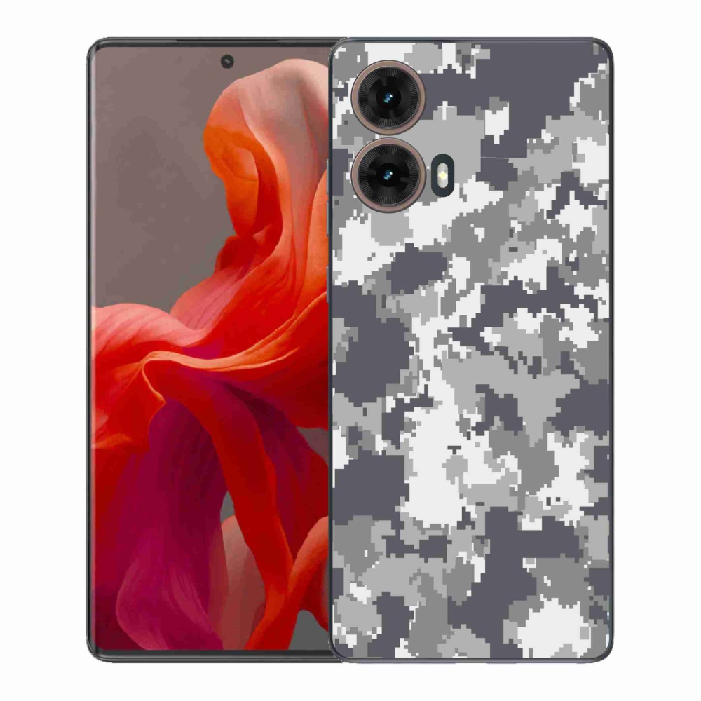 Gélový kryt mmCase na Motorola Moto G85 5G - maskáčový vzor 2