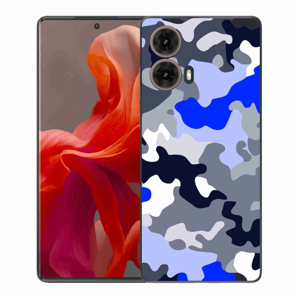 Gélový kryt mmCase na Motorola Moto G85 5G - maskáčový vzor 8