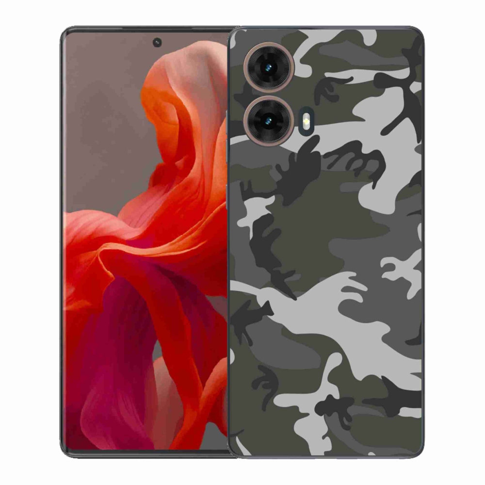 Gélový kryt mmCase na Motorola Moto G85 5G - maskáčový vzor