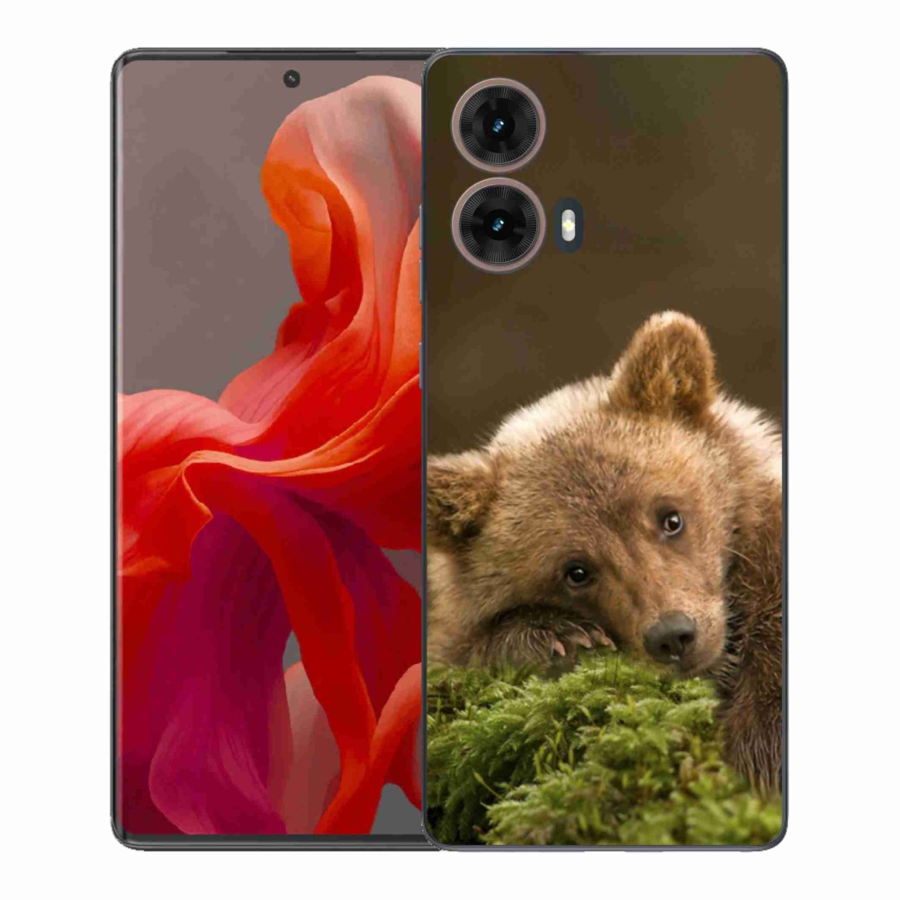 Gélový kryt mmCase na Motorola Moto G85 5G - medveď