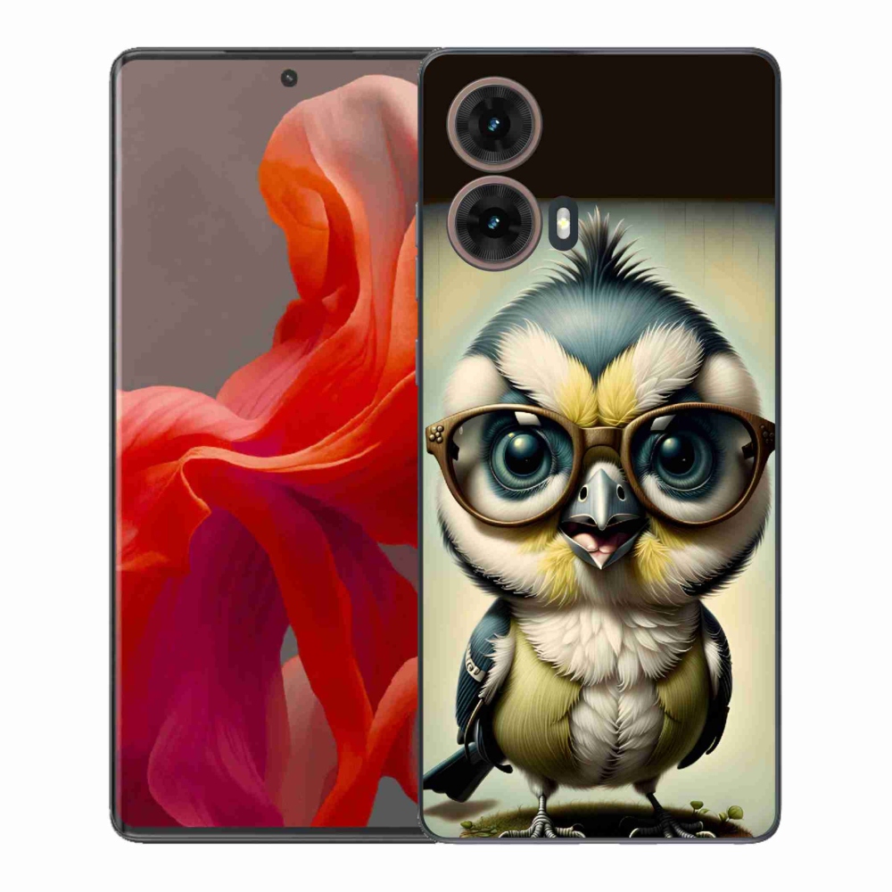 Gélový kryt mmCase na Motorola Moto G85 5G - mláďa s okuliarmi