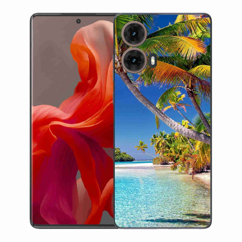 Gélový kryt mmCase na Motorola Moto G85 5G - morská pláž