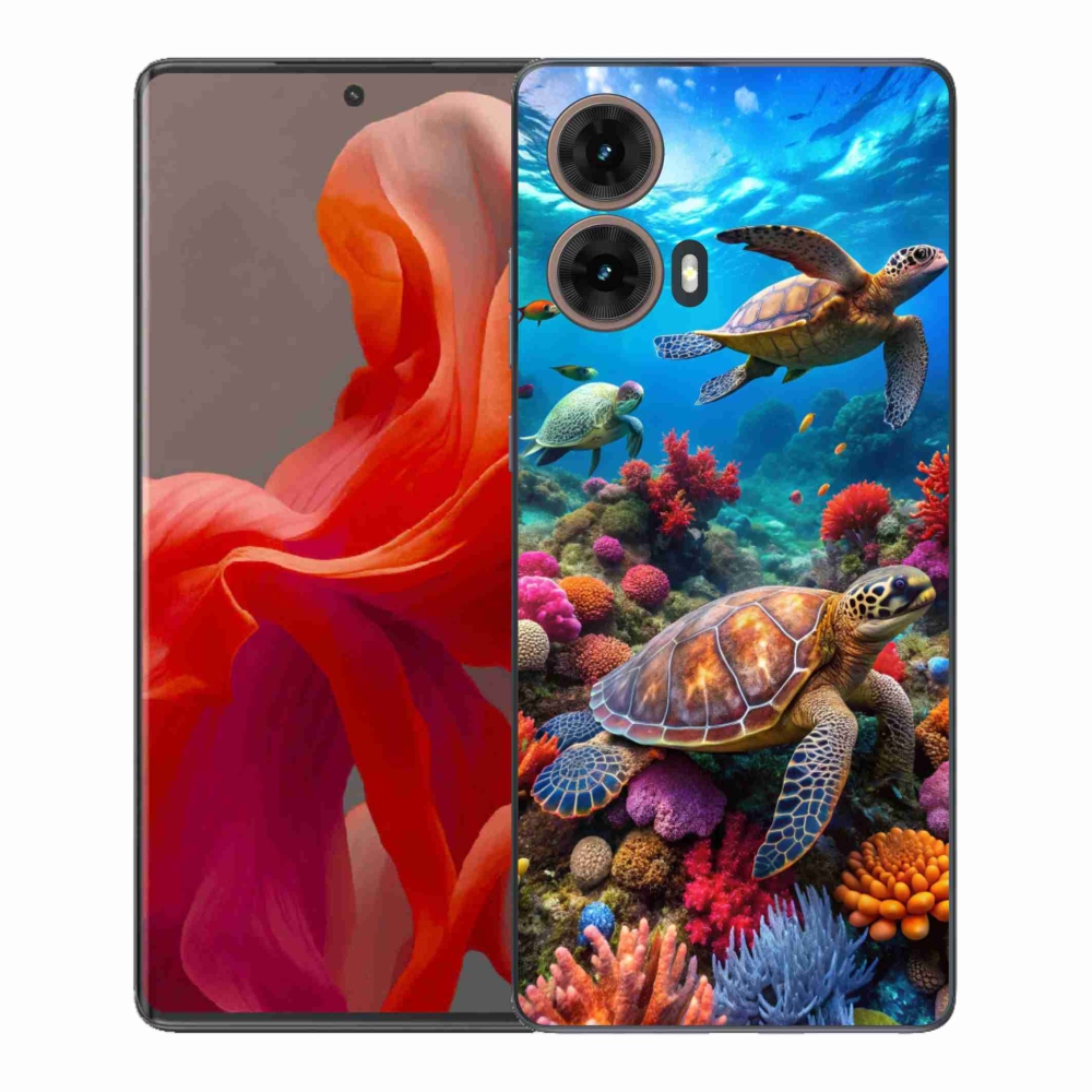 Gélový kryt mmCase na Motorola Moto G85 5G - morský svet 2