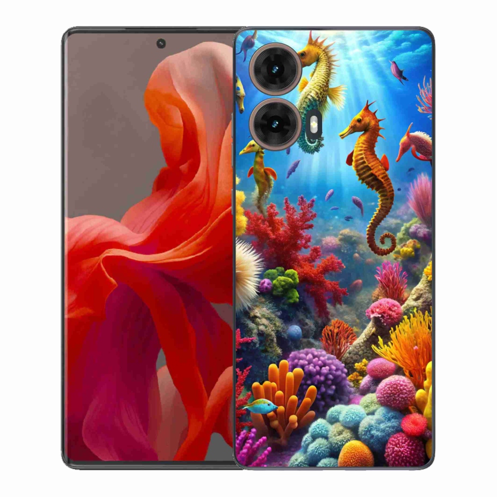 Gélový kryt mmCase na Motorola Moto G85 5G - morský svet 3