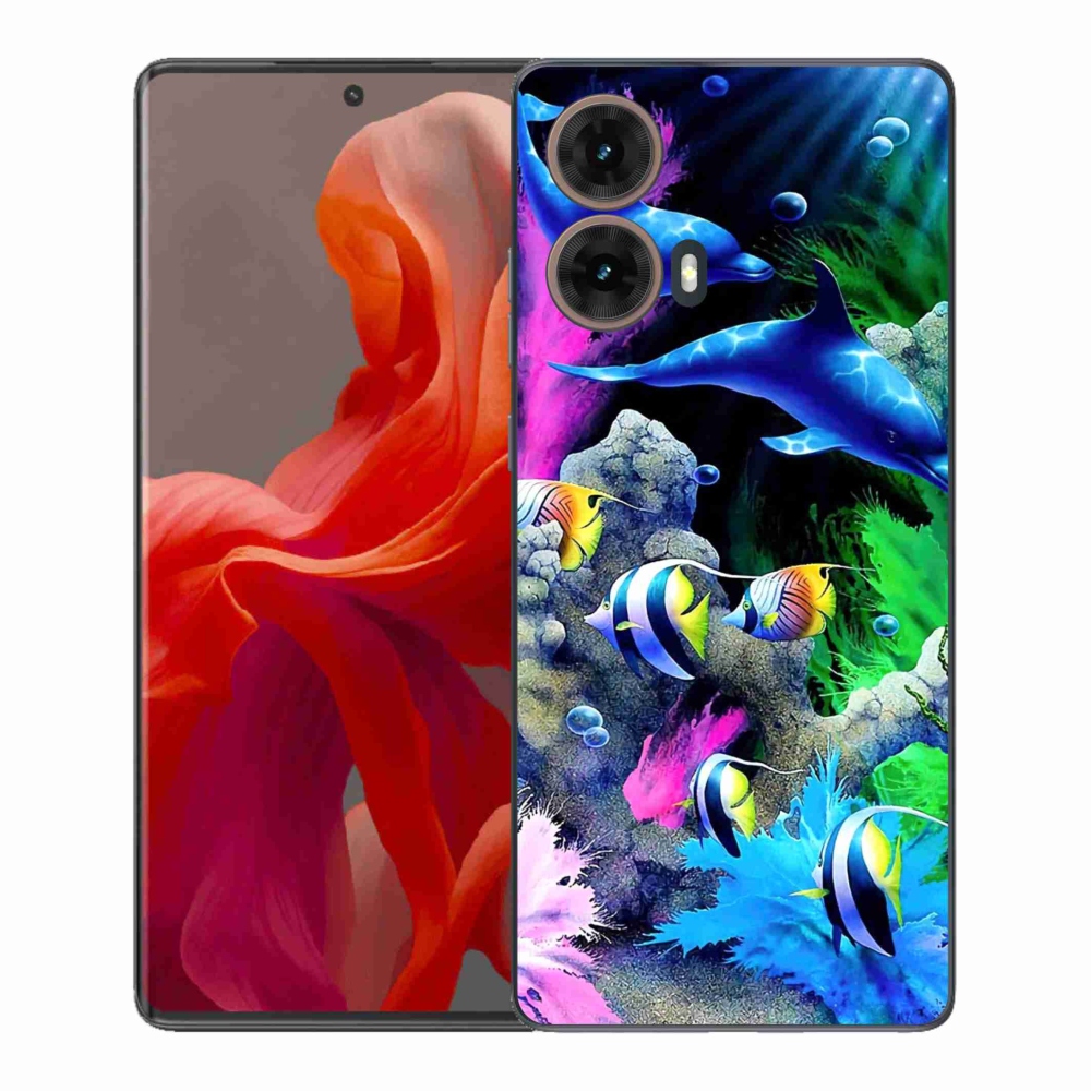 Gélový kryt mmCase na Motorola Moto G85 5G - morský svet