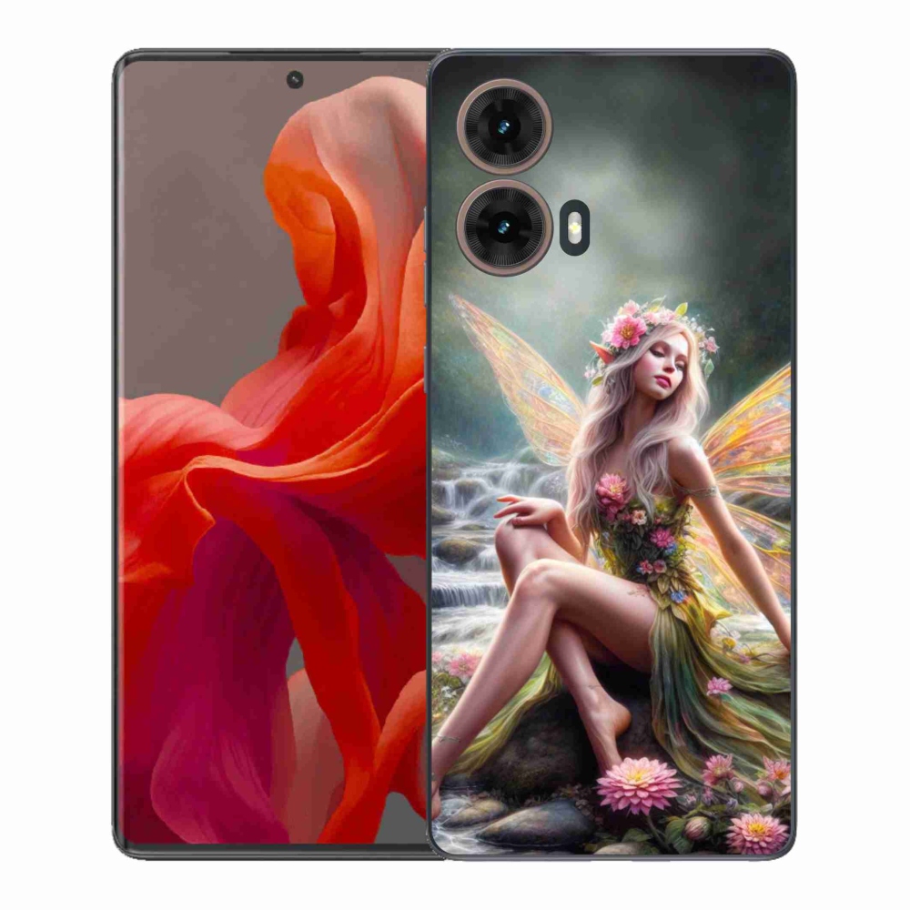 Gélový kryt mmCase na Motorola Moto G85 5G - motýlia žena 1