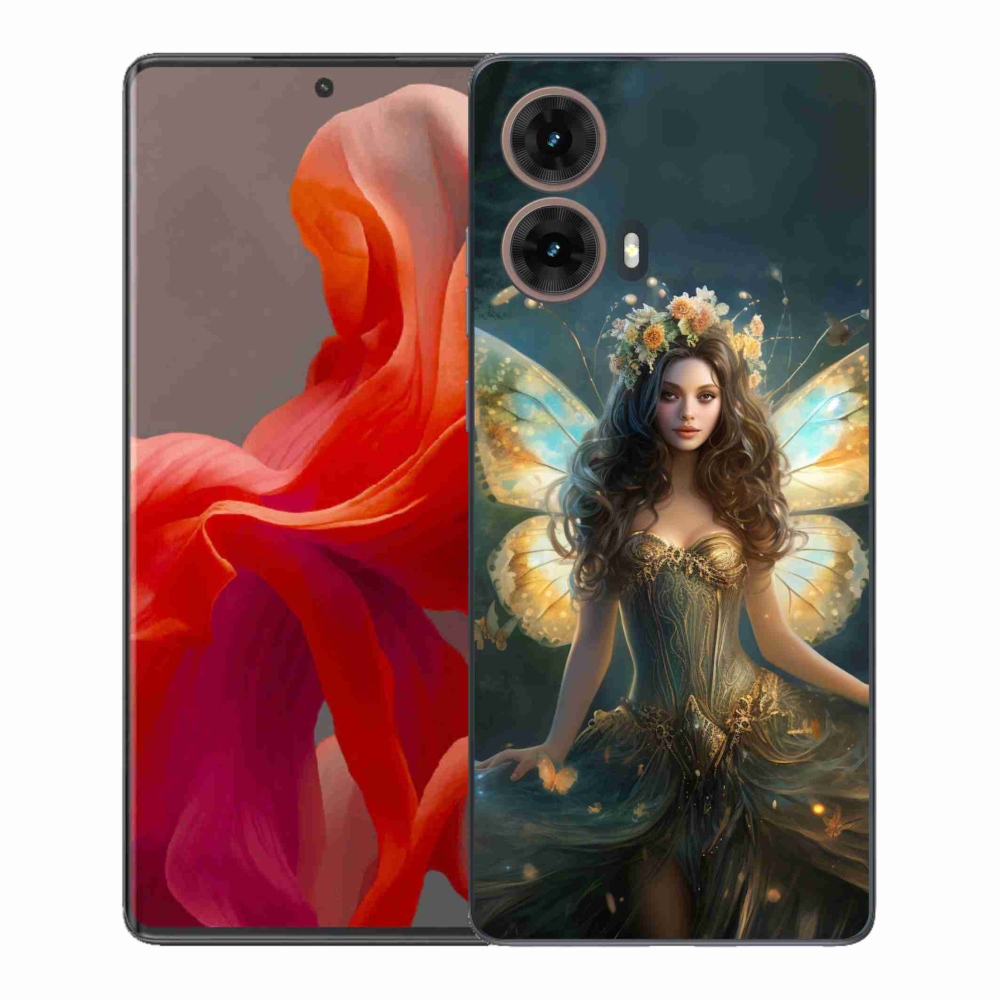 Gélový kryt mmCase na Motorola Moto G85 5G - motýlia žena