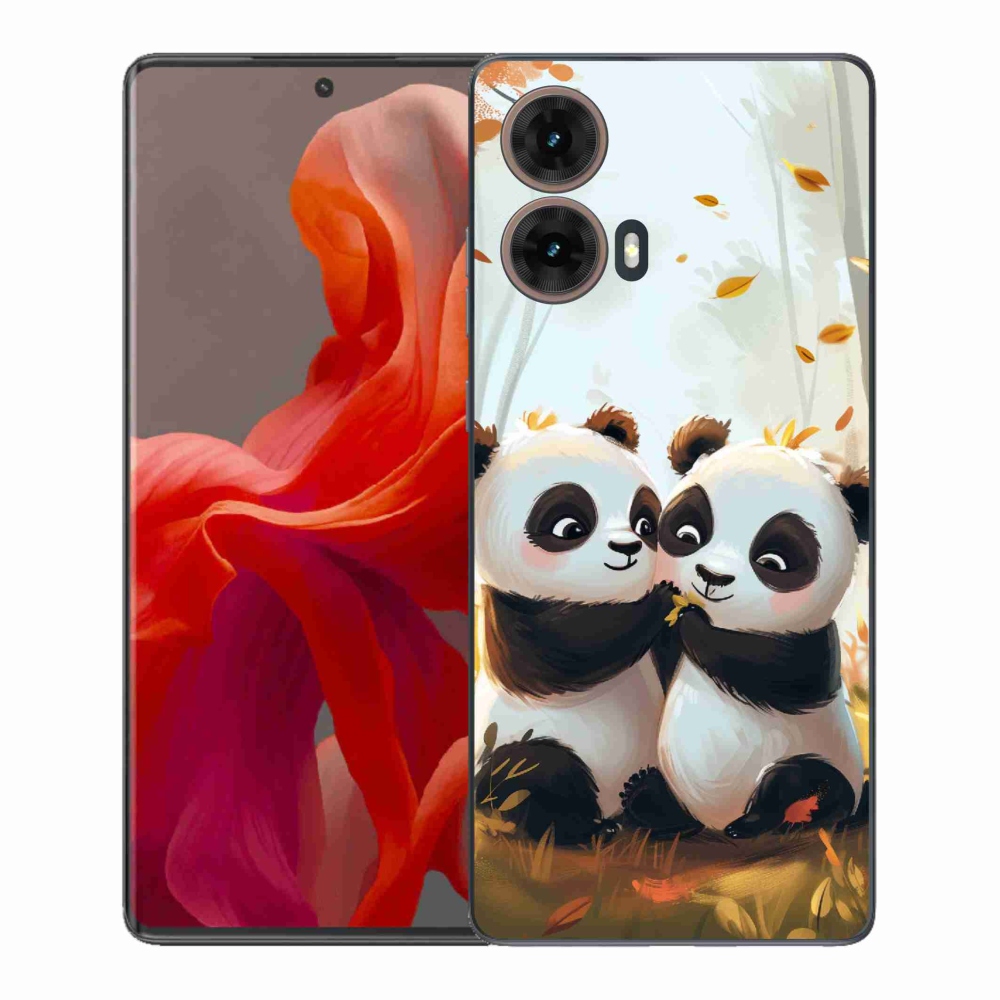 Gélový kryt mmCase na Motorola Moto G85 5G - pandy