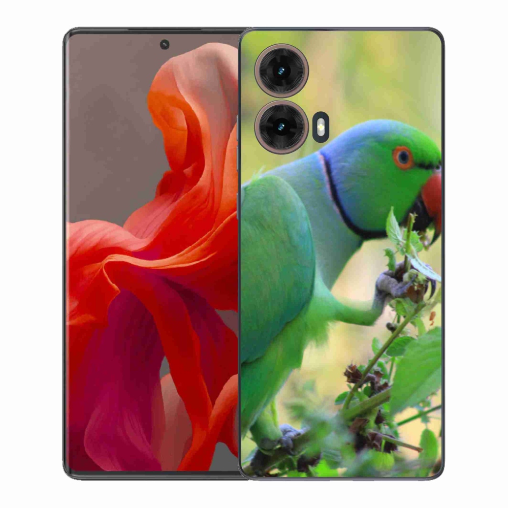 Gélový kryt mmCase na Motorola Moto G85 5G - papagáj alender