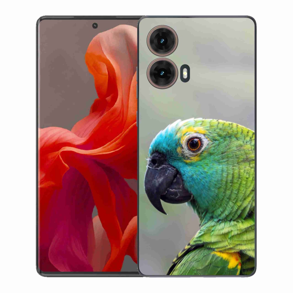 Gélový kryt mmCase na Motorola Moto G85 5G - papagáj amazoňan