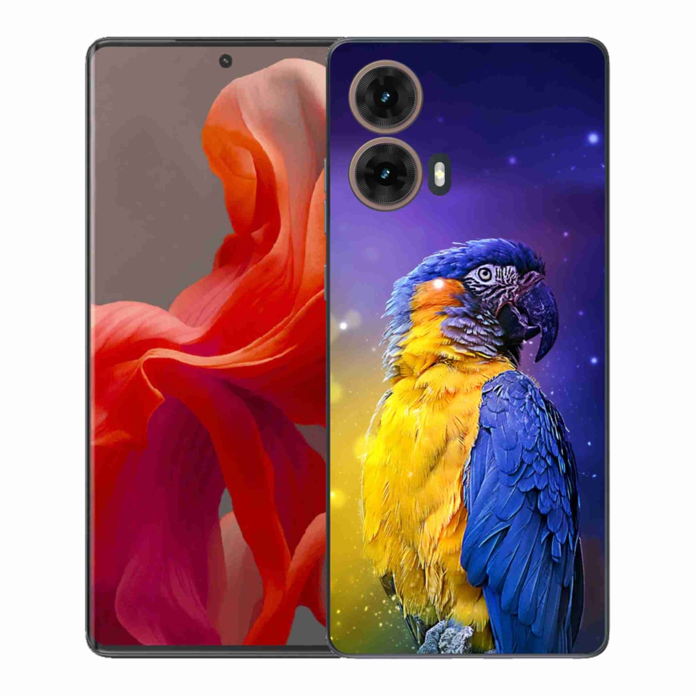 Gélový kryt mmCase na Motorola Moto G85 5G - papagáj ara 1