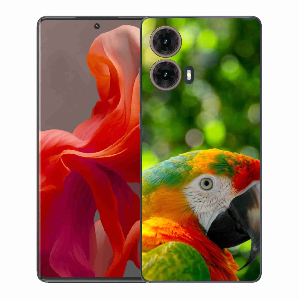Gélový kryt mmCase na Motorola Moto G85 5G - papagáj ara 3