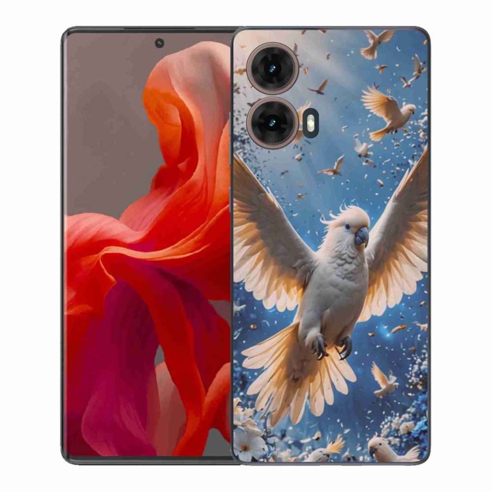Gélový kryt mmCase na Motorola Moto G85 5G - papagáj kakadu