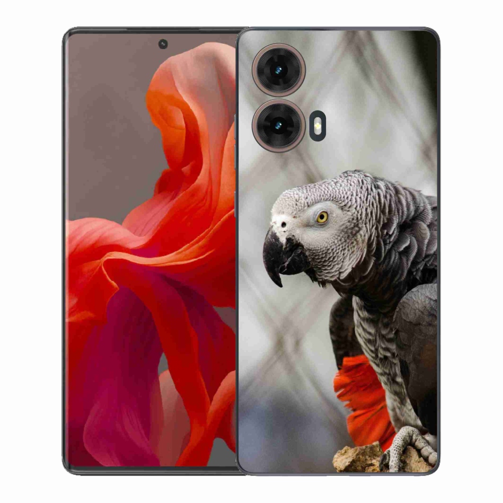 Gélový kryt mmCase na Motorola Moto G85 5G - papagáj žako 3
