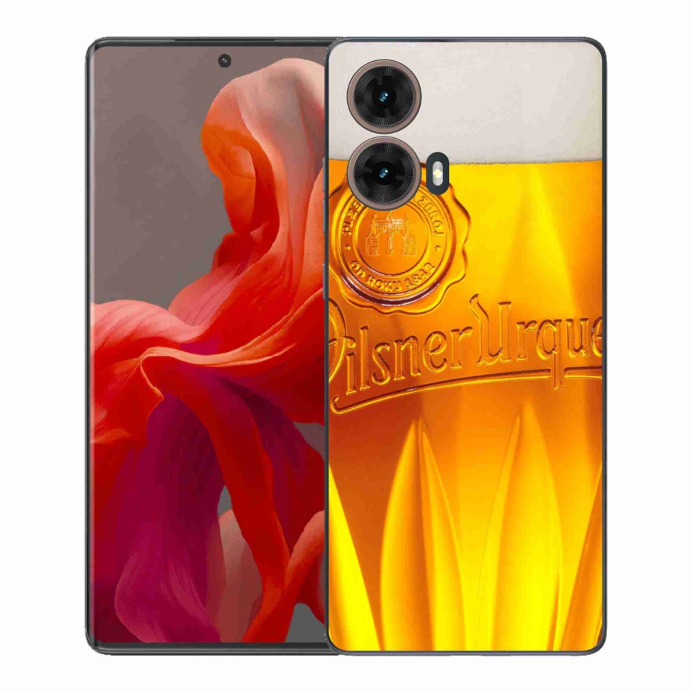 Gélový kryt mmCase na Motorola Moto G85 5G - pivo